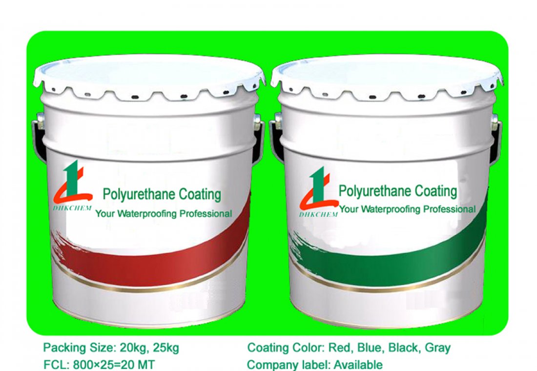 single component polyurethane waterproof coating